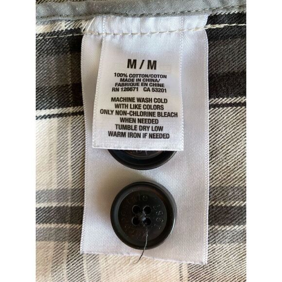 Aeropostal Women’s Cotton Plaid Double-breasted Jacket, Excellent condition, SzM - Picture 5 of 6